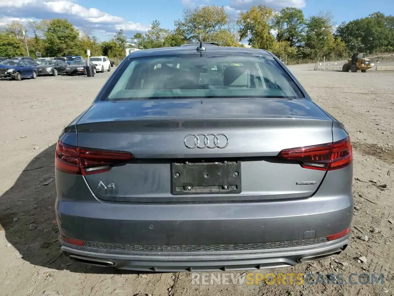 6 Photograph of a damaged car WAUENAF47KA107371 AUDI A4 2019