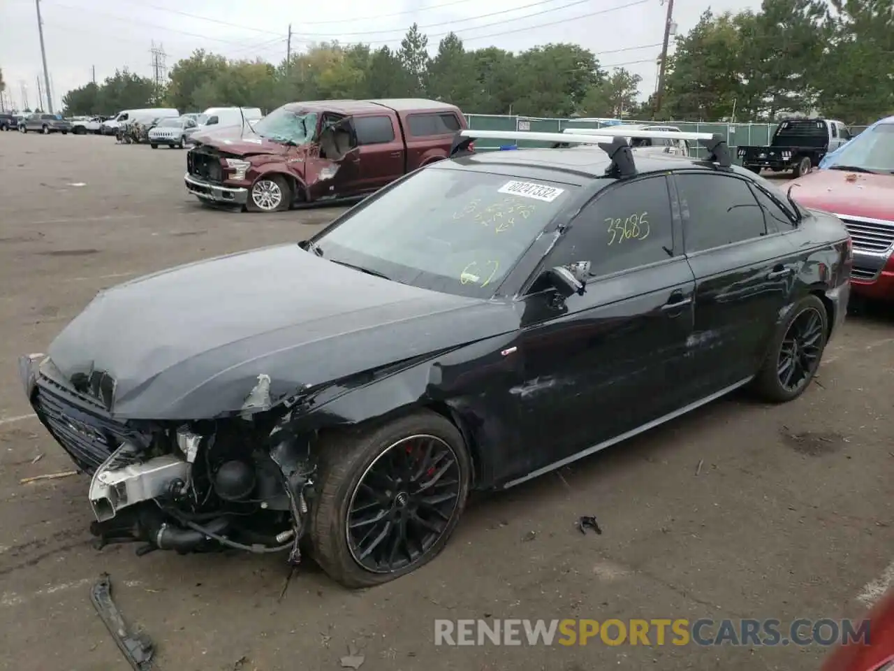 9 Photograph of a damaged car WAUENAF47KA115163 AUDI A4 2019