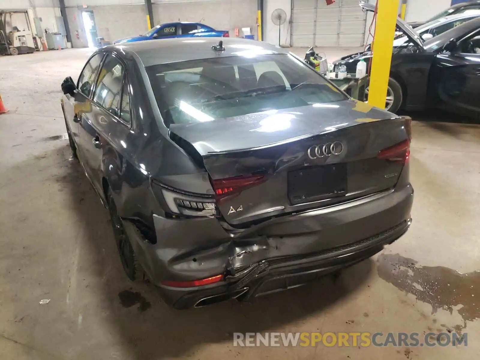 9 Photograph of a damaged car WAUENAF48KA026184 AUDI A4 2019