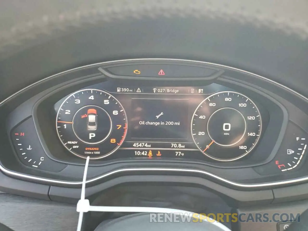 9 Photograph of a damaged car WAUENAF48KA047214 AUDI A4 2019
