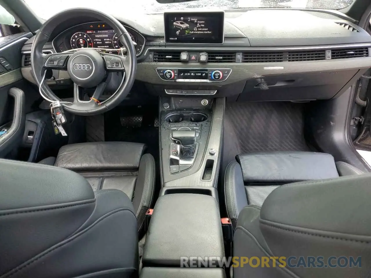 8 Photograph of a damaged car WAUENAF48KA052719 AUDI A4 2019
