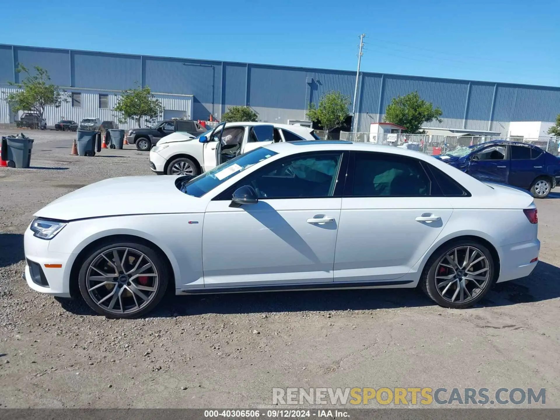 14 Photograph of a damaged car WAUENAF48KA069052 AUDI A4 2019