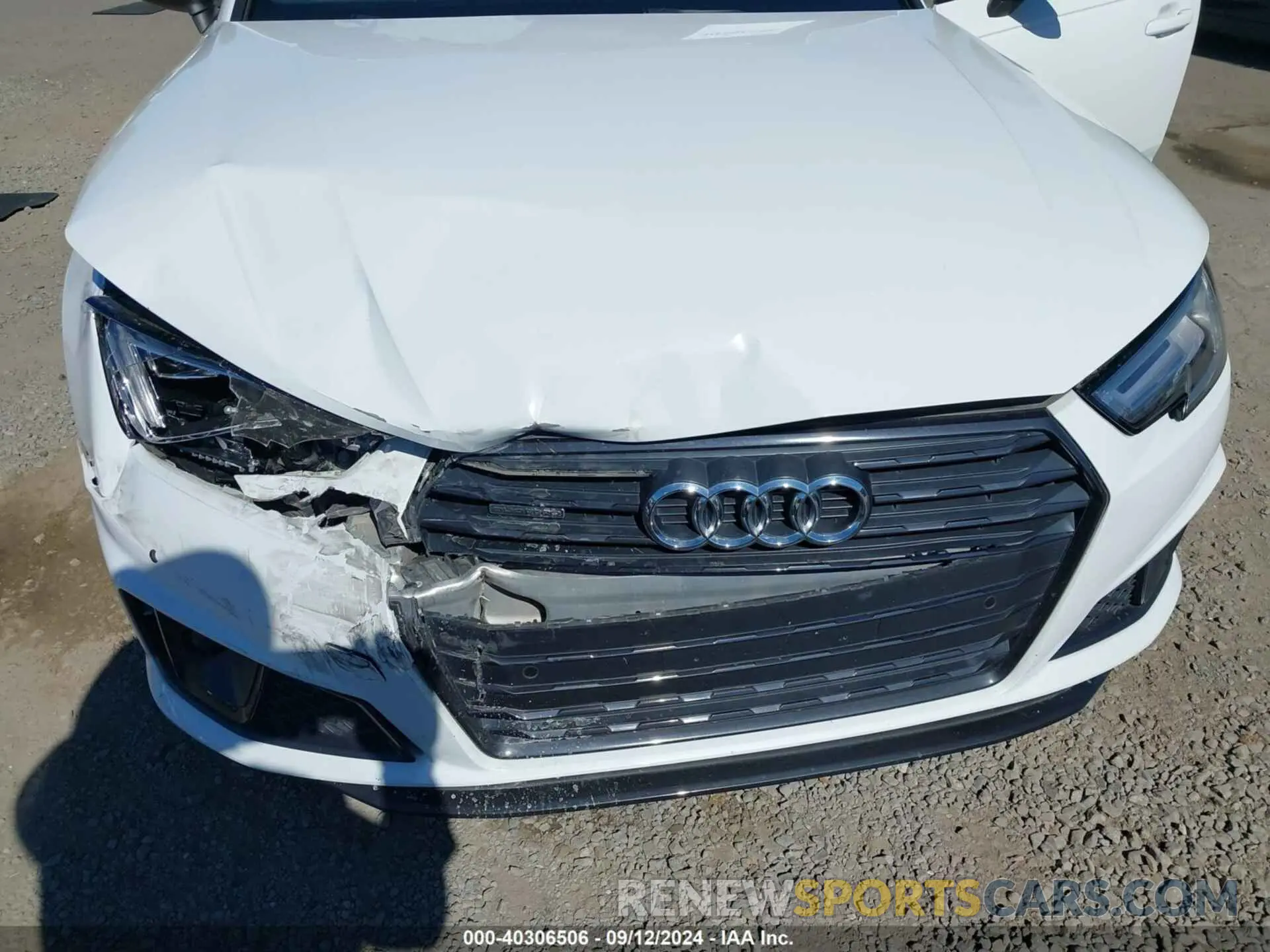 6 Photograph of a damaged car WAUENAF48KA069052 AUDI A4 2019