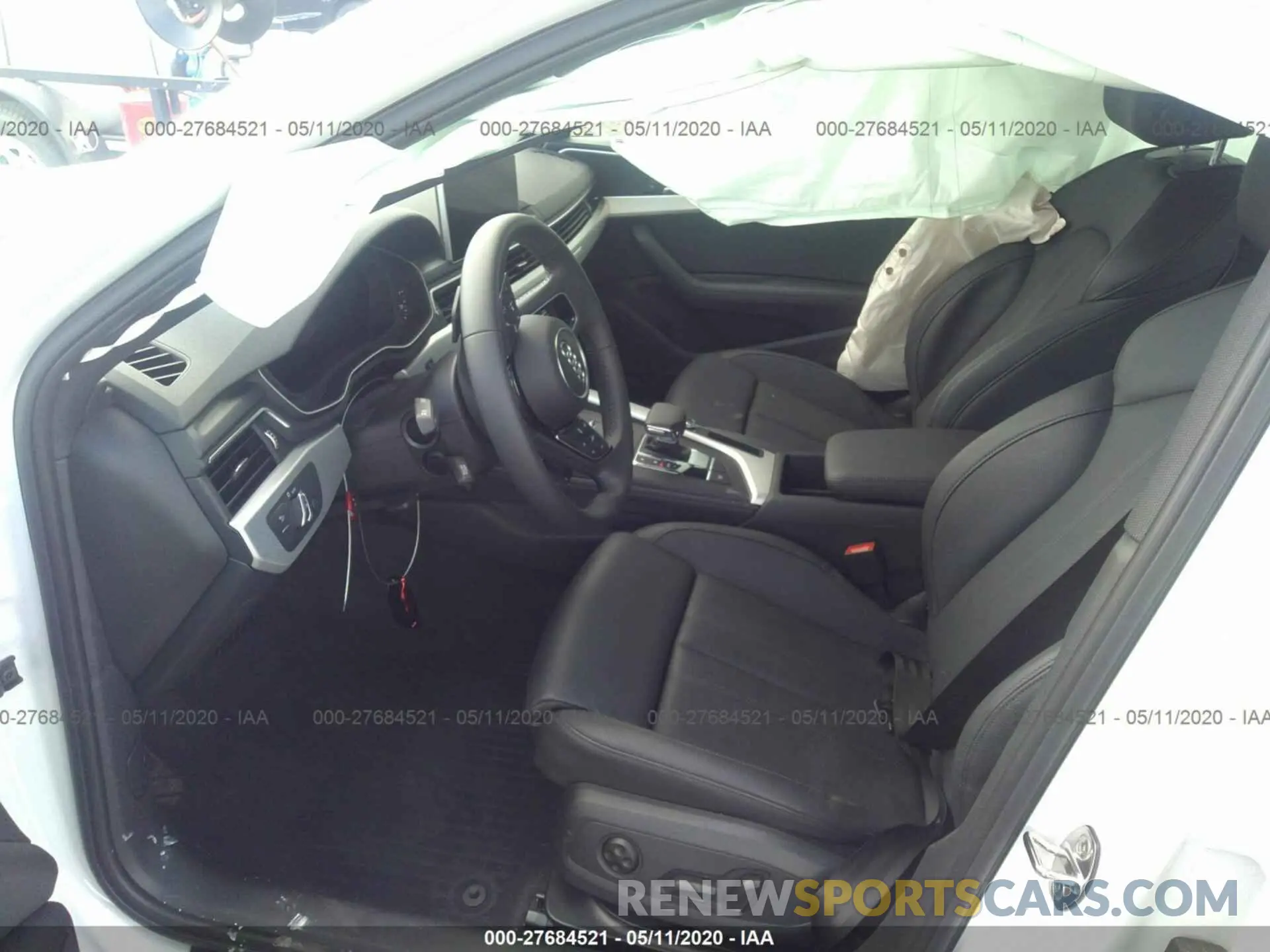 5 Photograph of a damaged car WAUENAF48KN018708 AUDI A4 2019