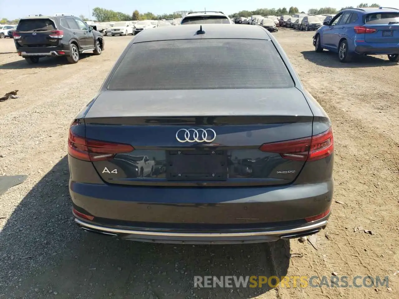 6 Photograph of a damaged car WAUENAF49KA007501 AUDI A4 2019