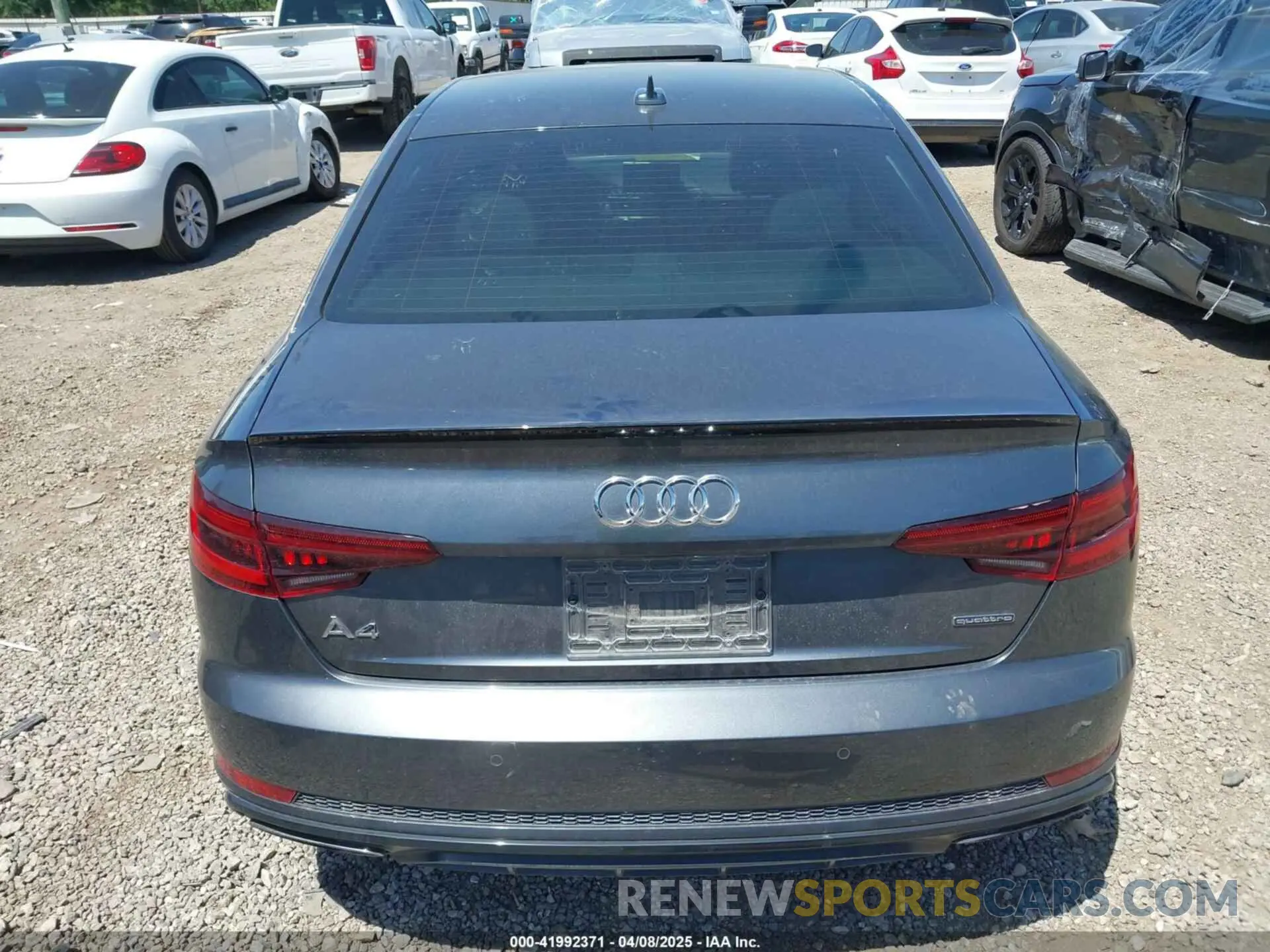16 Photograph of a damaged car WAUENAF49KA014187 AUDI A4 2019