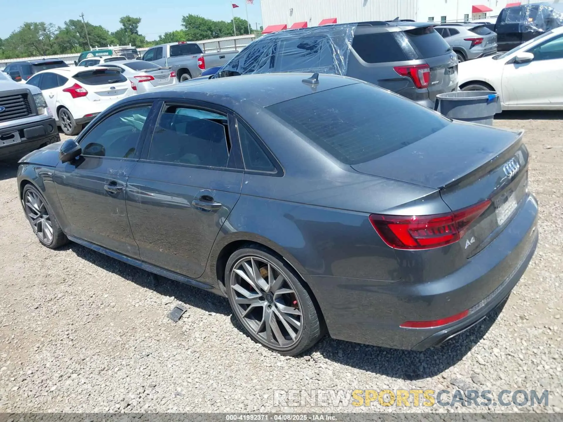3 Photograph of a damaged car WAUENAF49KA014187 AUDI A4 2019