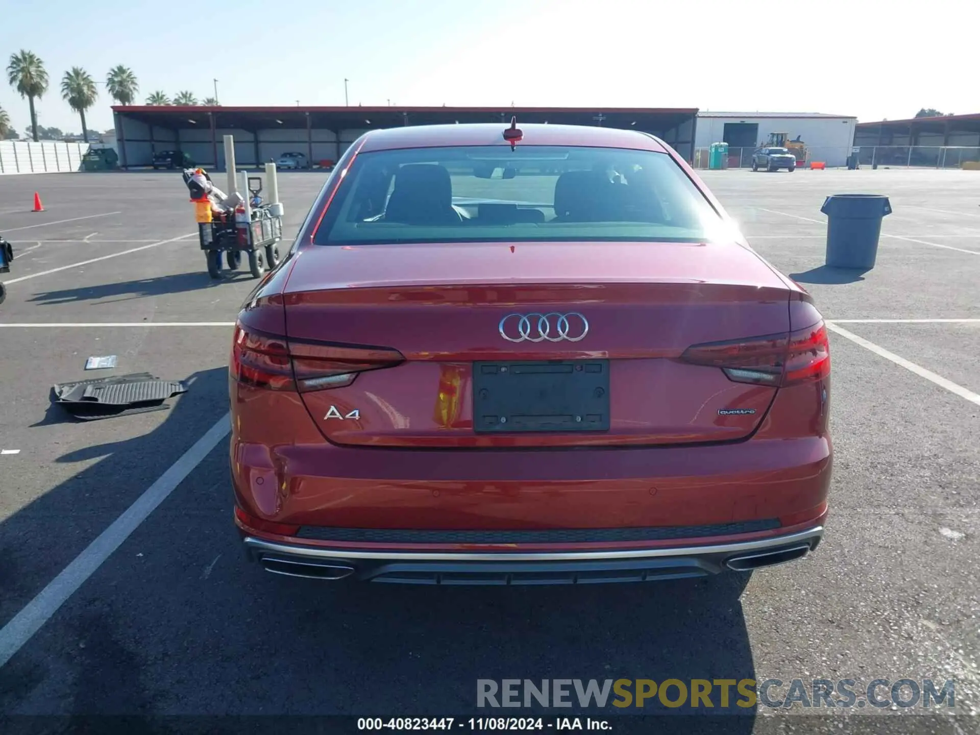 17 Photograph of a damaged car WAUENAF49KA050526 AUDI A4 2019