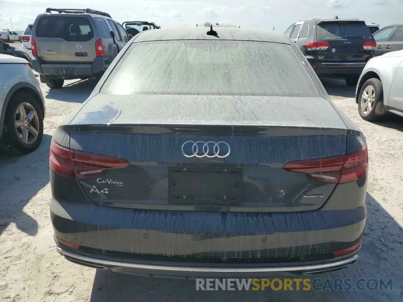 6 Photograph of a damaged car WAUENAF49KN013596 AUDI A4 2019