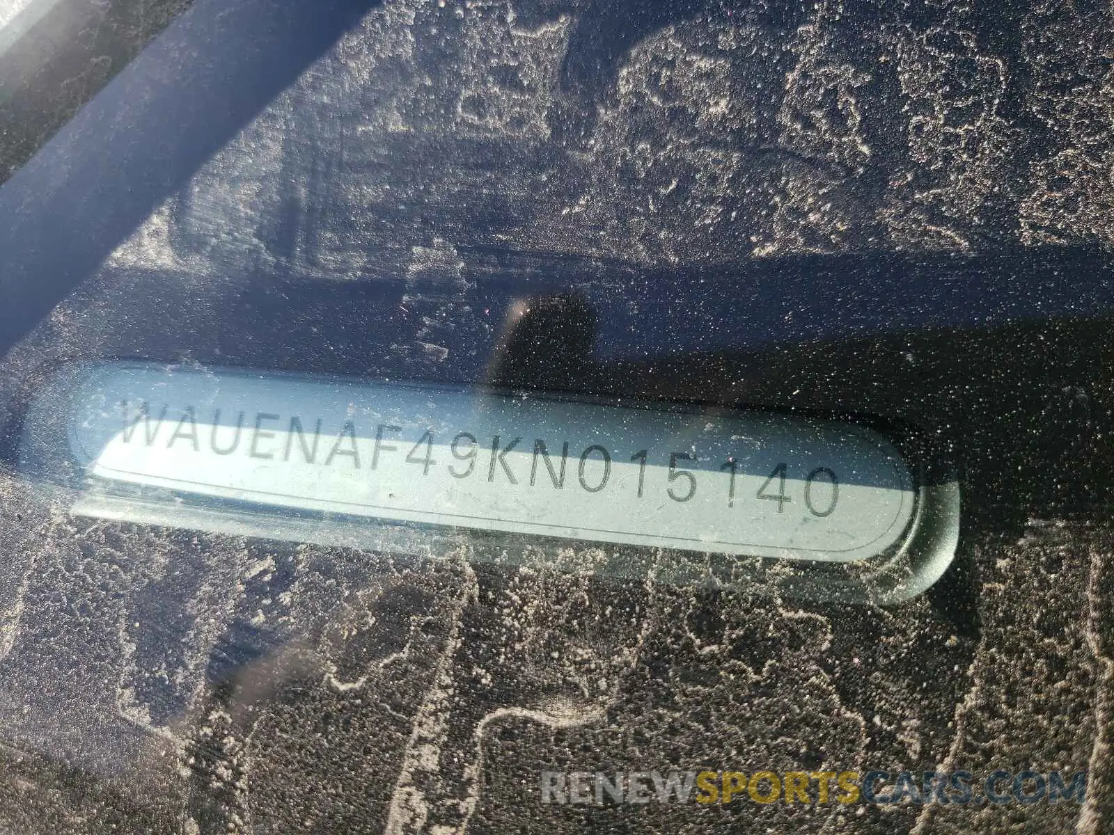 10 Photograph of a damaged car WAUENAF49KN015140 AUDI A4 2019
