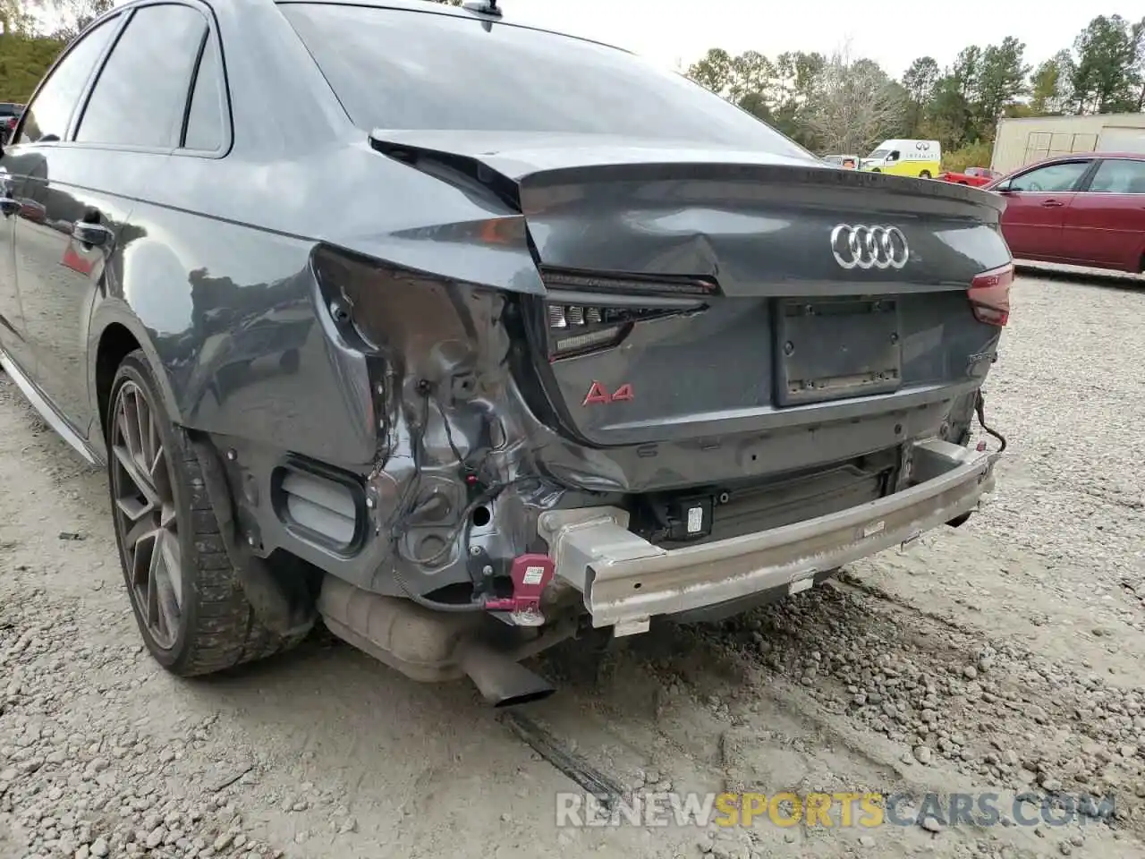 9 Photograph of a damaged car WAUENAF49KN017275 AUDI A4 2019