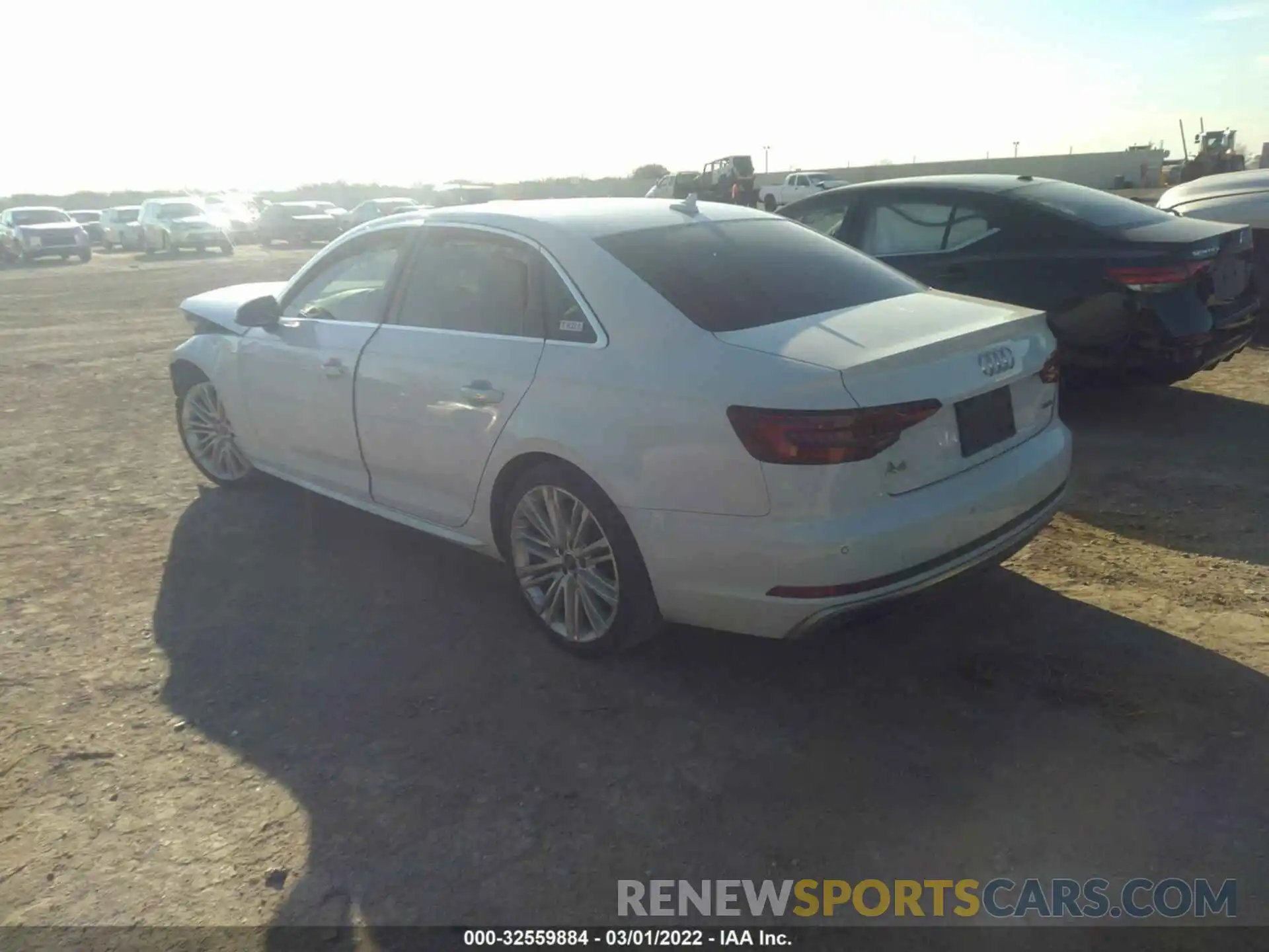 3 Photograph of a damaged car WAUENAF49KN021231 AUDI A4 2019