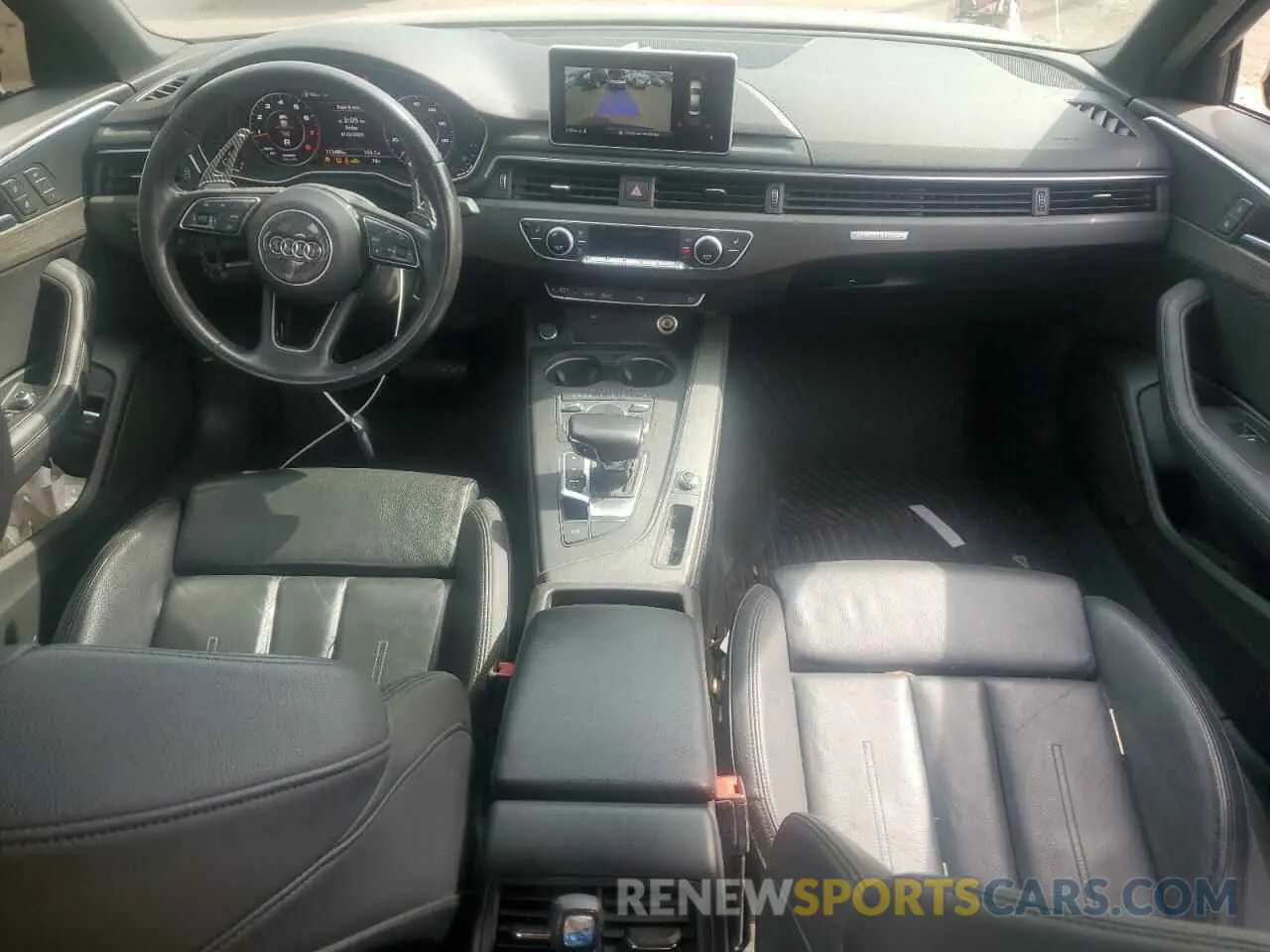 8 Photograph of a damaged car WAUENAF4XKA035436 AUDI A4 2019