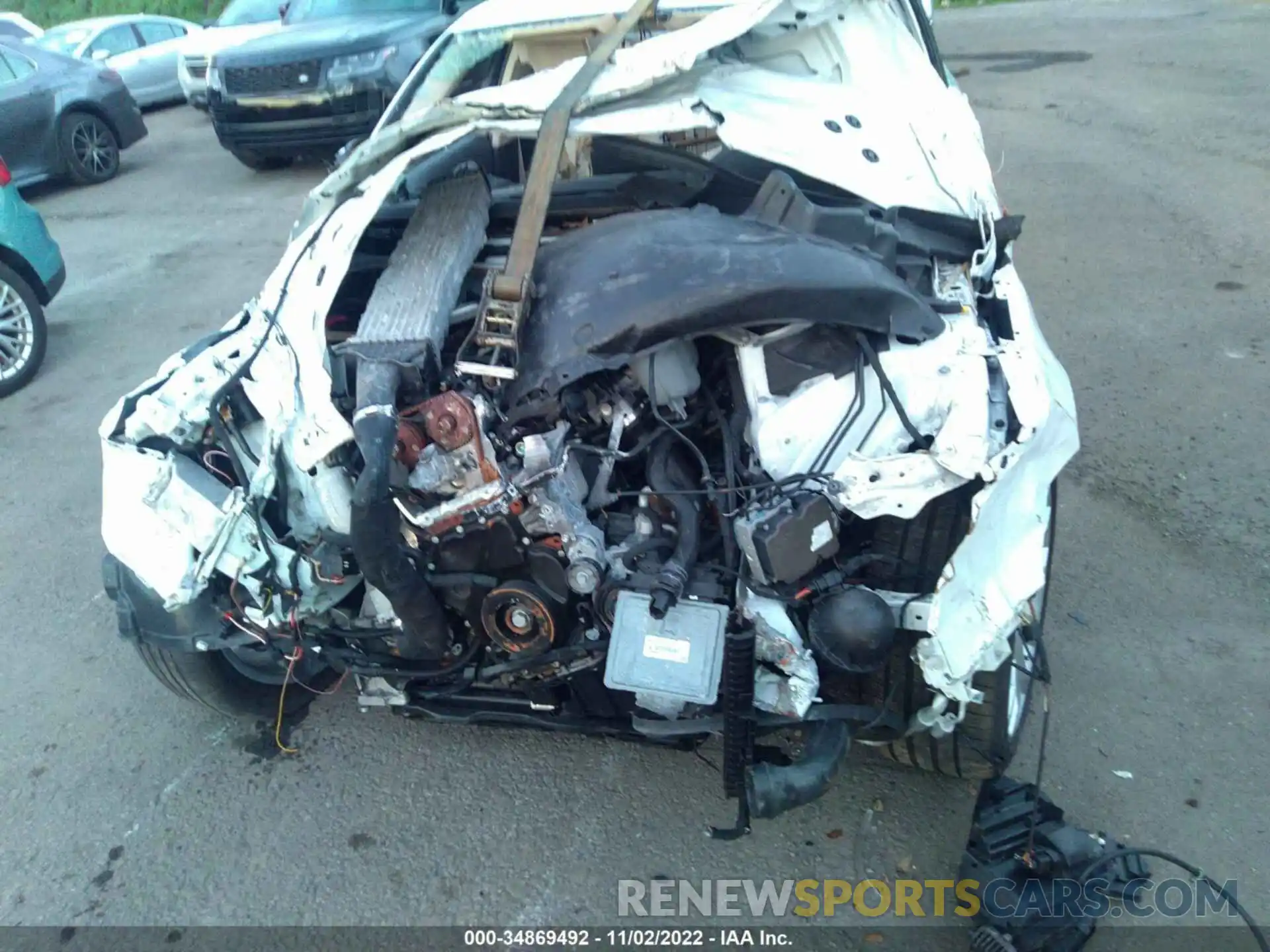 10 Photograph of a damaged car WAUENAF4XKA042905 AUDI A4 2019