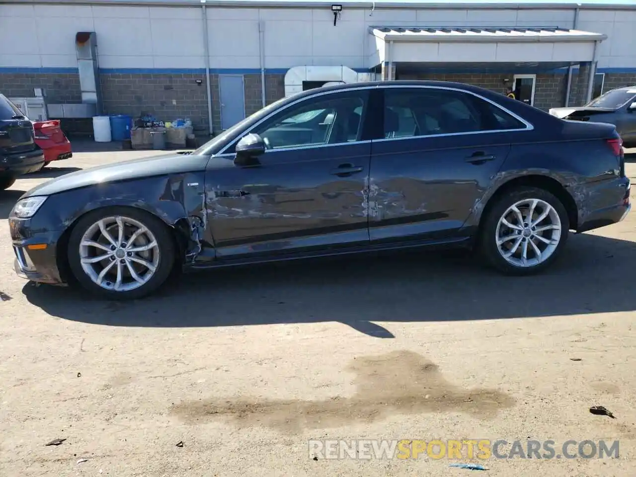 9 Photograph of a damaged car WAUENAF4XKA048493 AUDI A4 2019