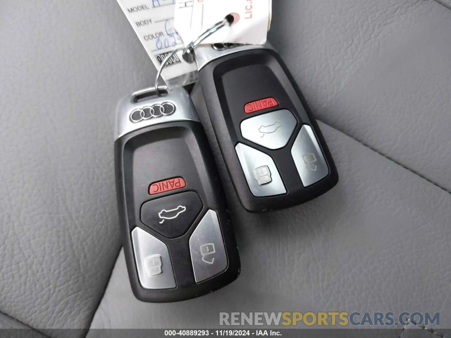 11 Photograph of a damaged car WAUENAF4XKN002588 AUDI A4 2019