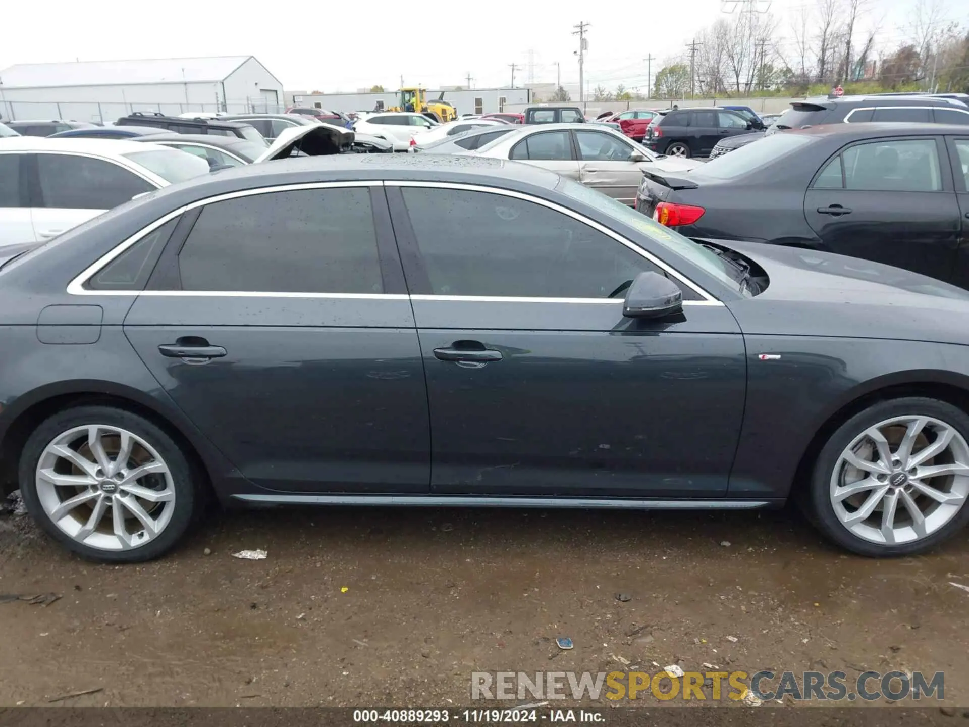 13 Photograph of a damaged car WAUENAF4XKN002588 AUDI A4 2019