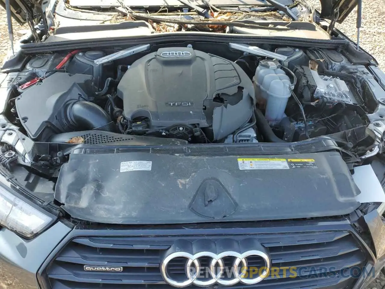 11 Photograph of a damaged car WAUFNAF42KN012469 AUDI A4 2019