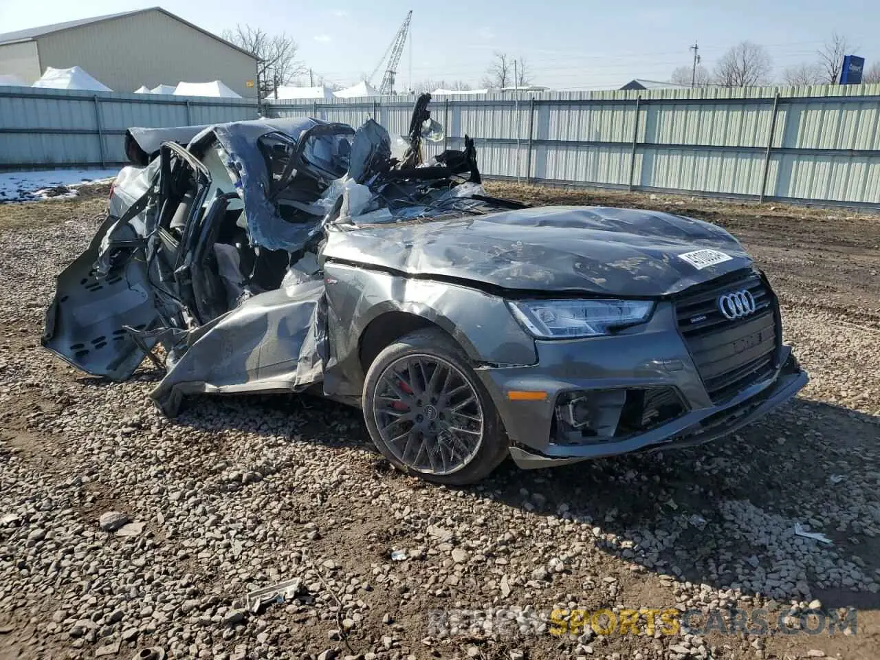 4 Photograph of a damaged car WAUFNAF42KN012469 AUDI A4 2019