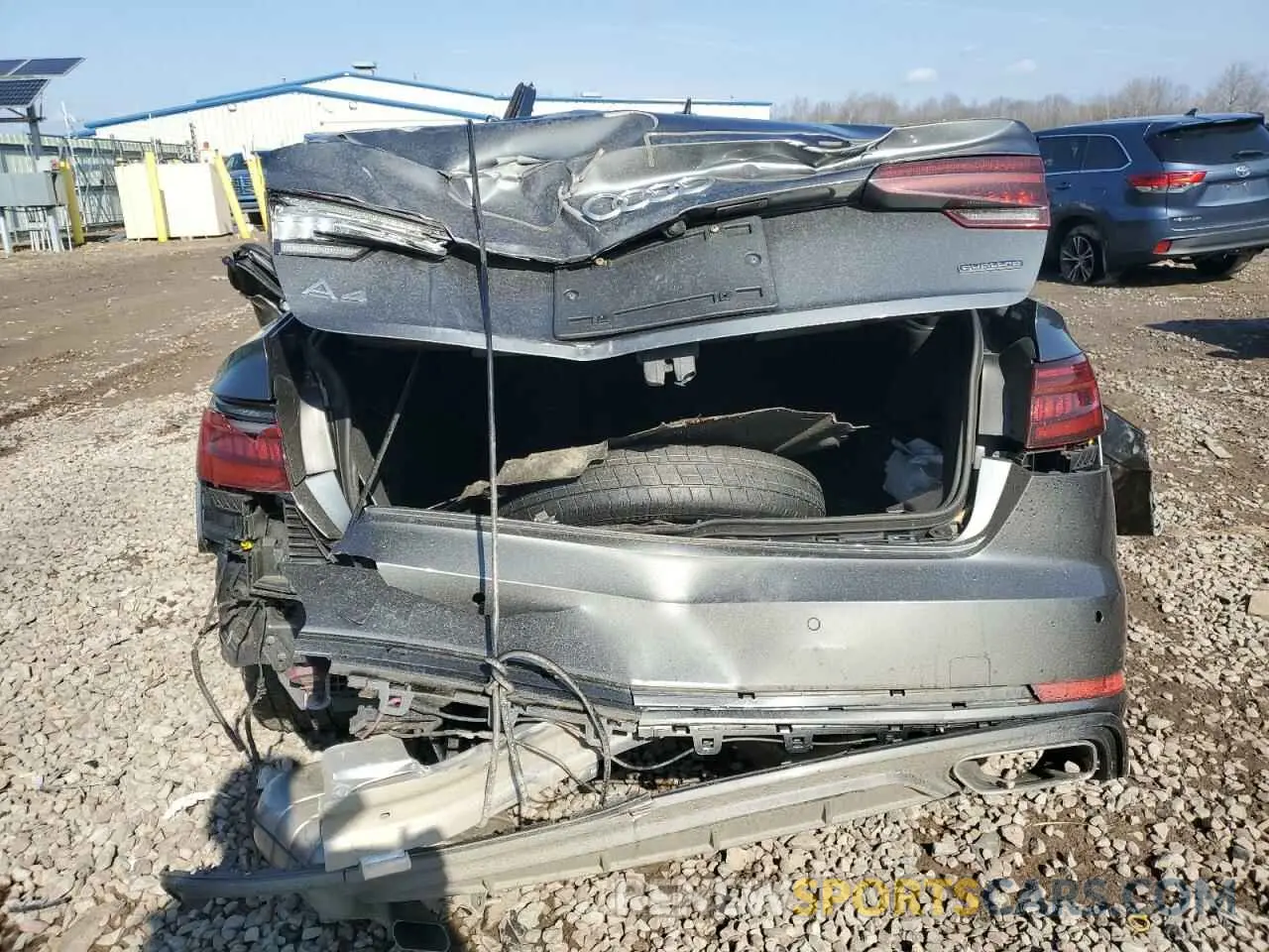 6 Photograph of a damaged car WAUFNAF42KN012469 AUDI A4 2019