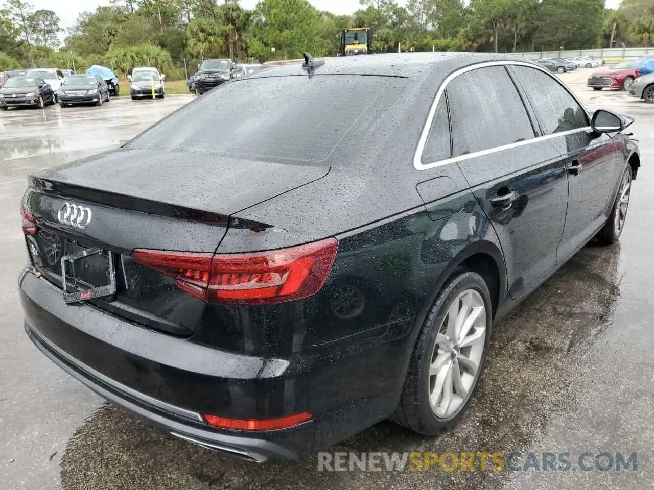 4 Photograph of a damaged car WAUGMAF40KA028488 AUDI A4 2019