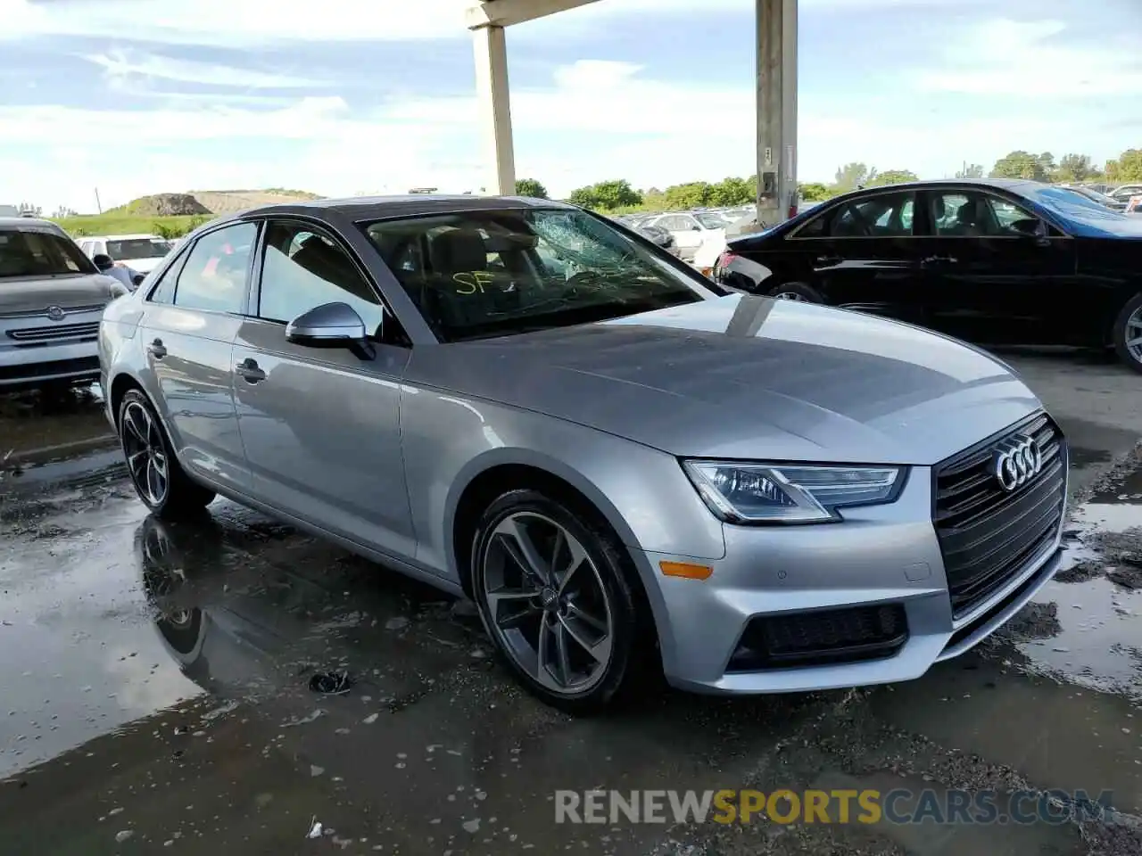 1 Photograph of a damaged car WAUGMAF40KA111046 AUDI A4 2019