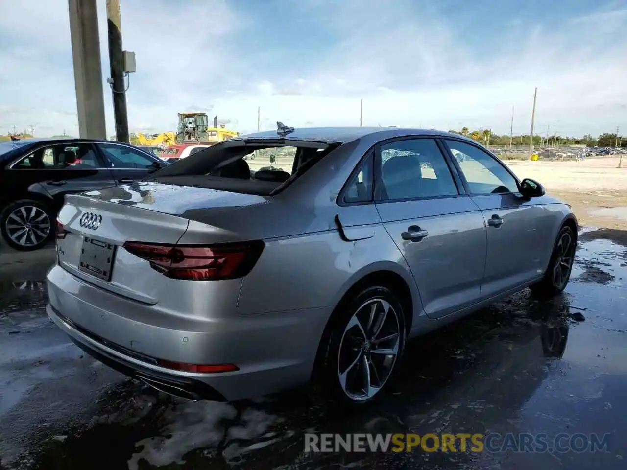 4 Photograph of a damaged car WAUGMAF40KA111046 AUDI A4 2019