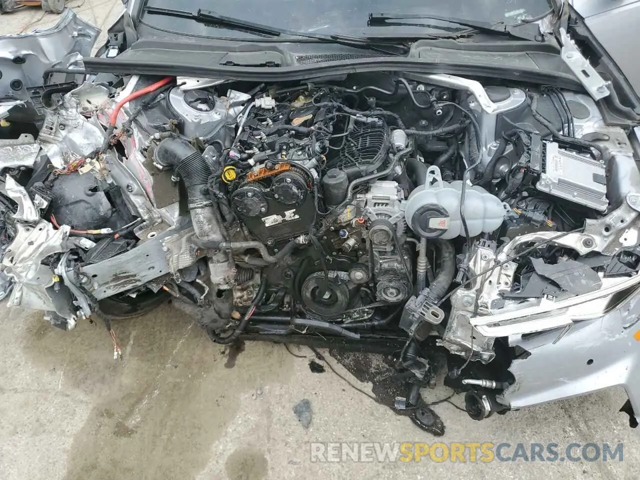11 Photograph of a damaged car WAUGMAF40KA112830 AUDI A4 2019