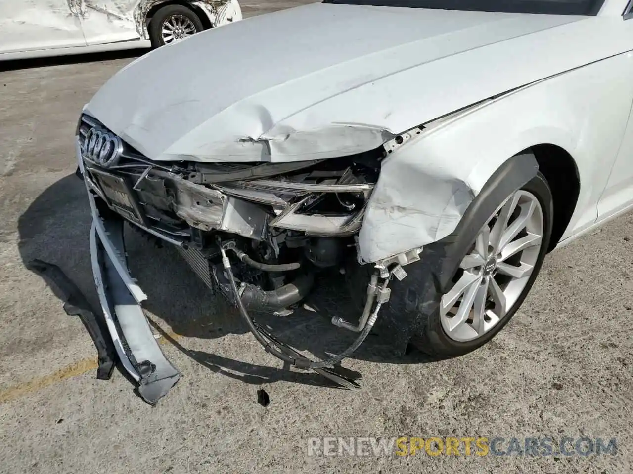 9 Photograph of a damaged car WAUGMAF40KN001381 AUDI A4 2019