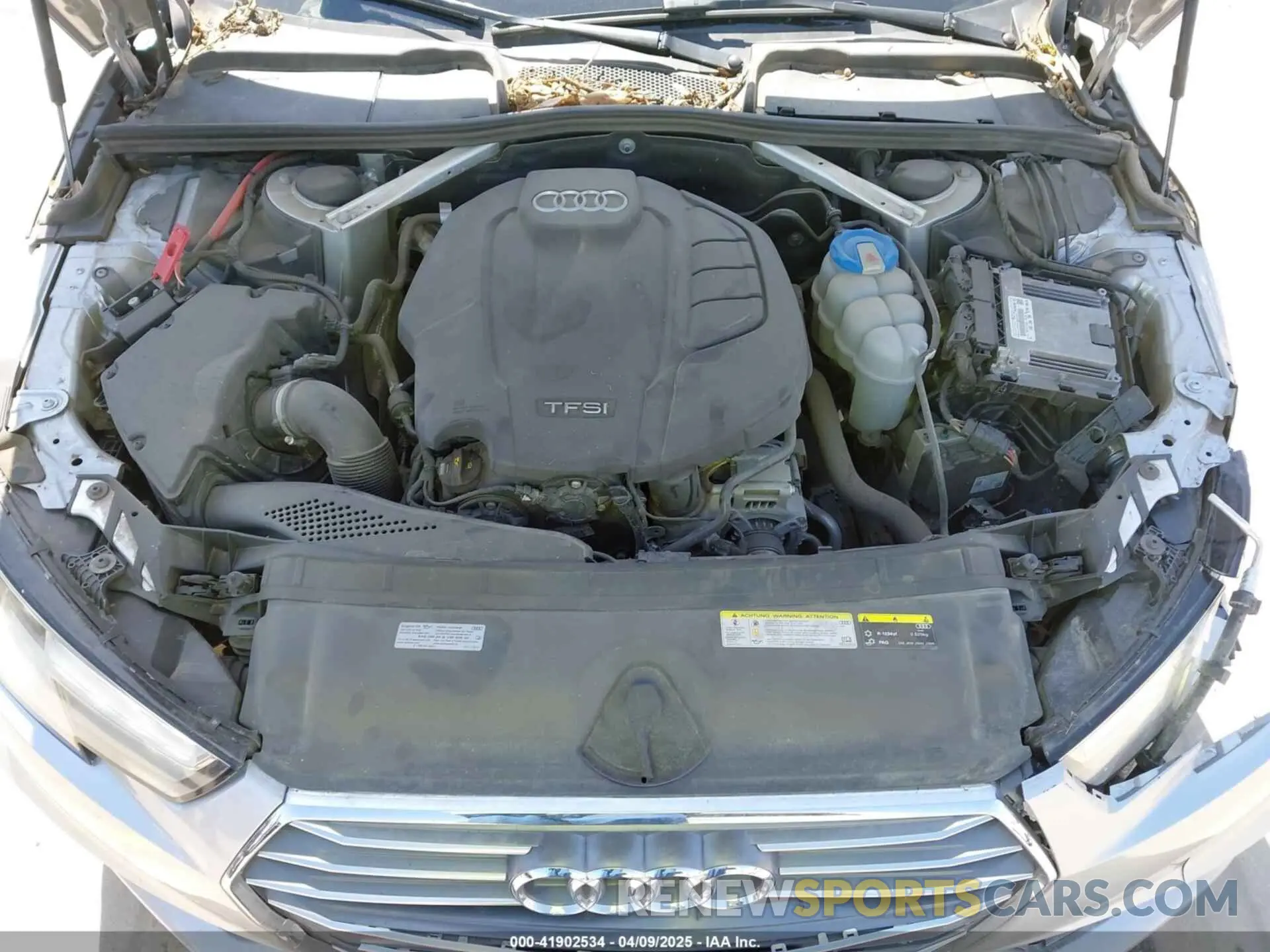 10 Photograph of a damaged car WAUGMAF40KN002742 AUDI A4 2019
