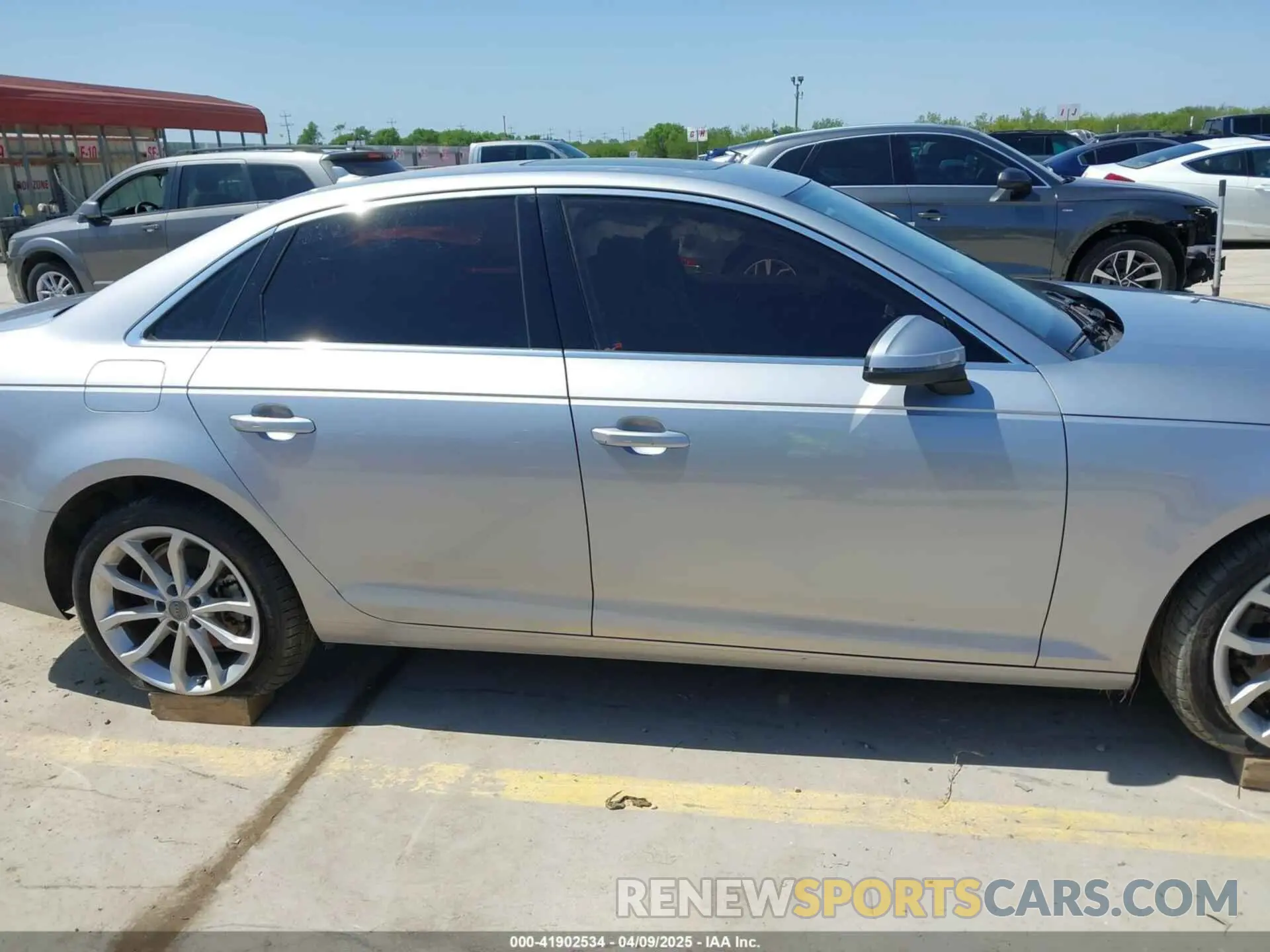 13 Photograph of a damaged car WAUGMAF40KN002742 AUDI A4 2019