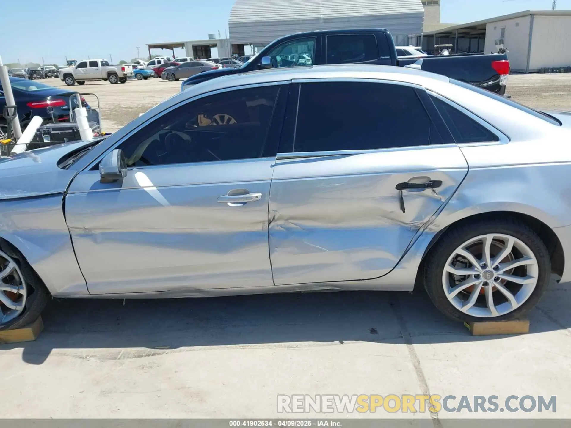 14 Photograph of a damaged car WAUGMAF40KN002742 AUDI A4 2019