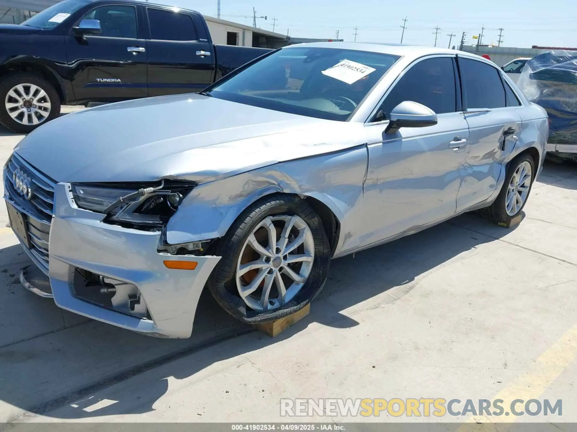6 Photograph of a damaged car WAUGMAF40KN002742 AUDI A4 2019