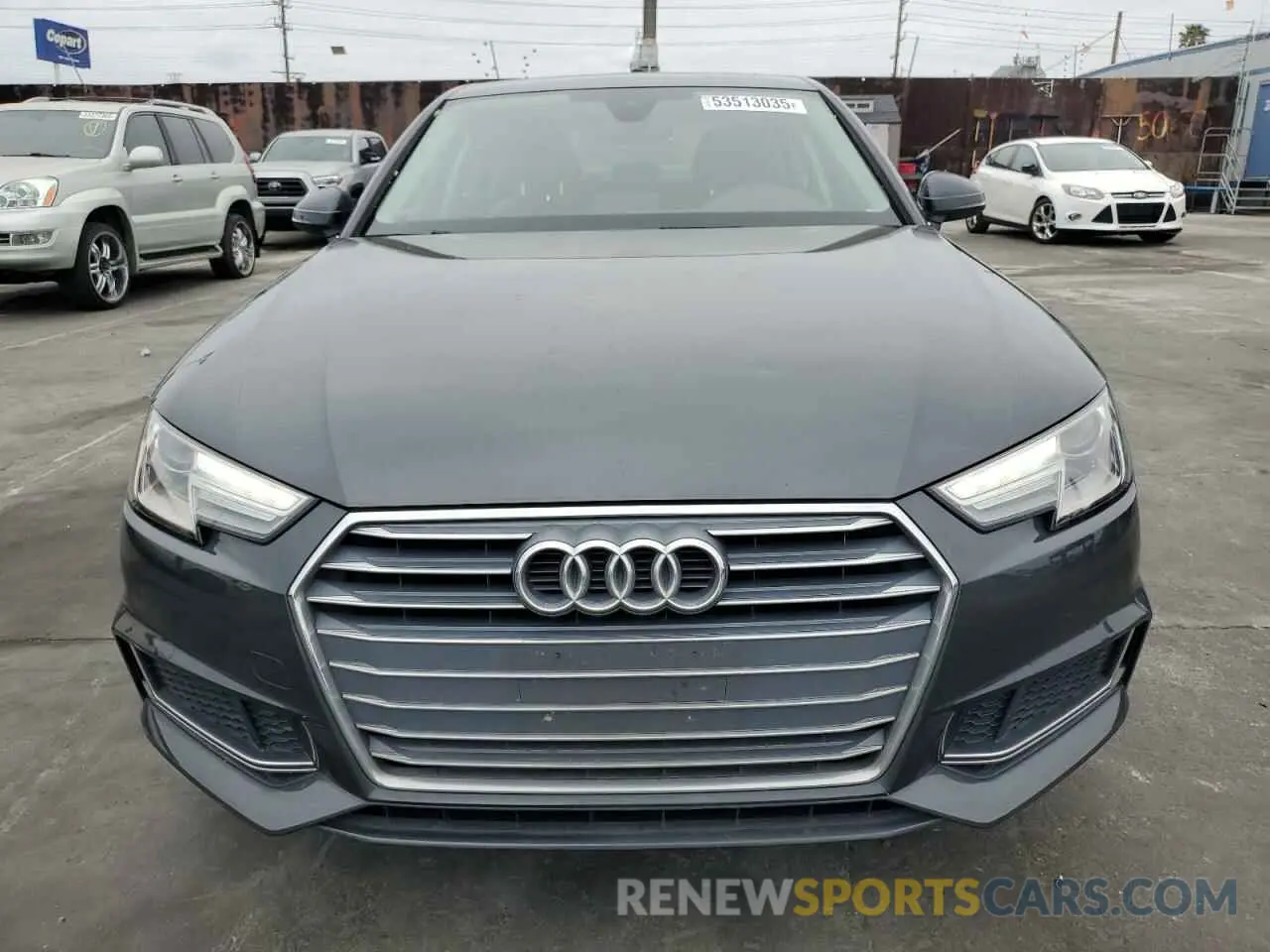 5 Photograph of a damaged car WAUGMAF40KN005026 AUDI A4 2019