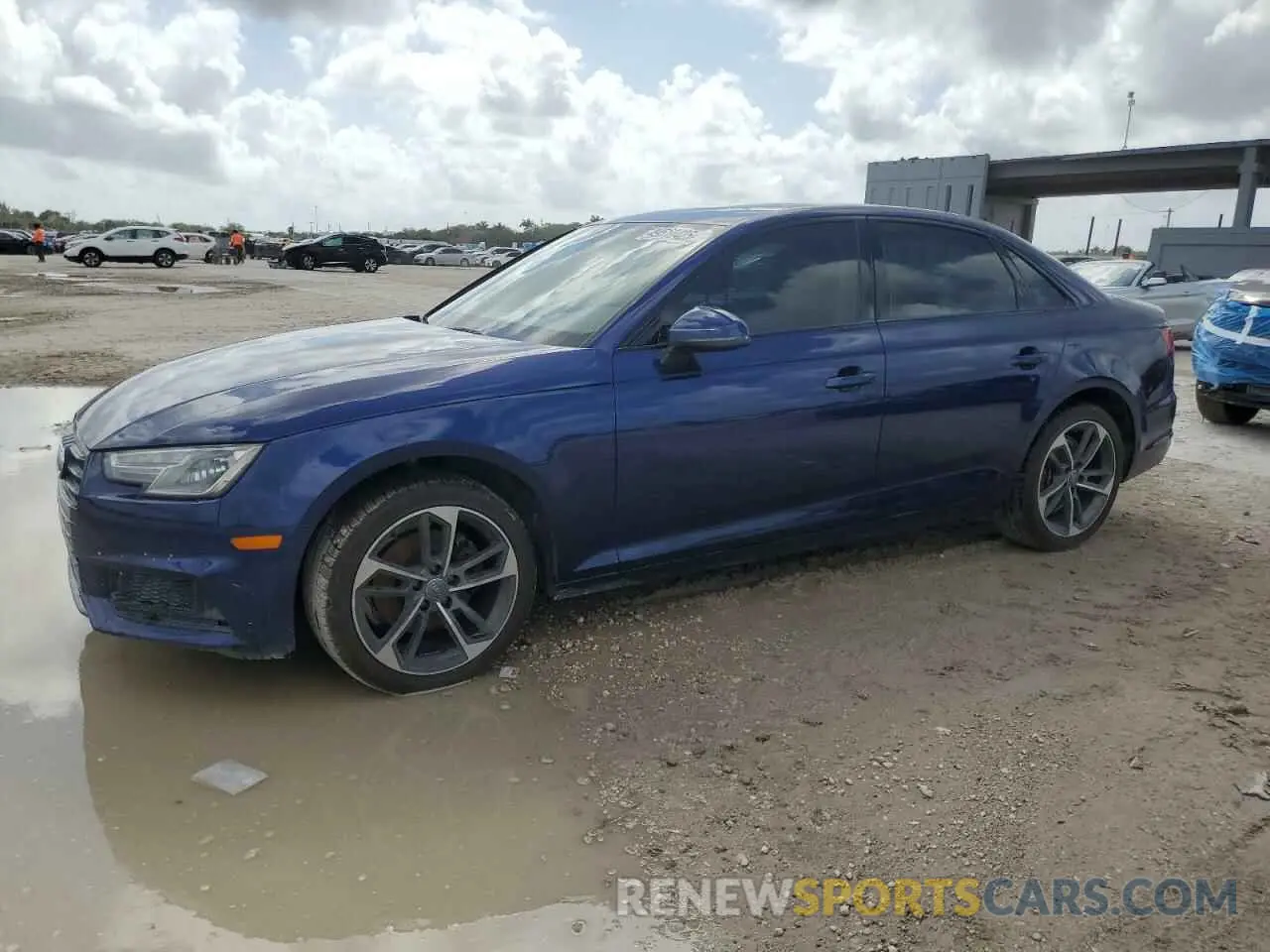 1 Photograph of a damaged car WAUGMAF40KN020996 AUDI A4 2019