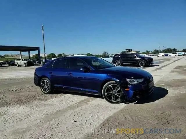 13 Photograph of a damaged car WAUGMAF40KN020996 AUDI A4 2019