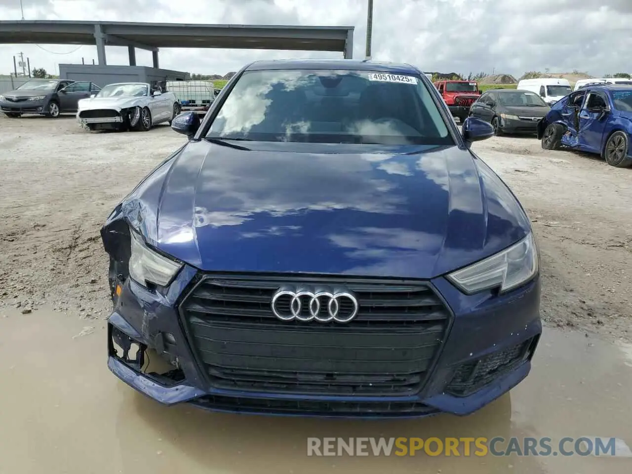5 Photograph of a damaged car WAUGMAF40KN020996 AUDI A4 2019