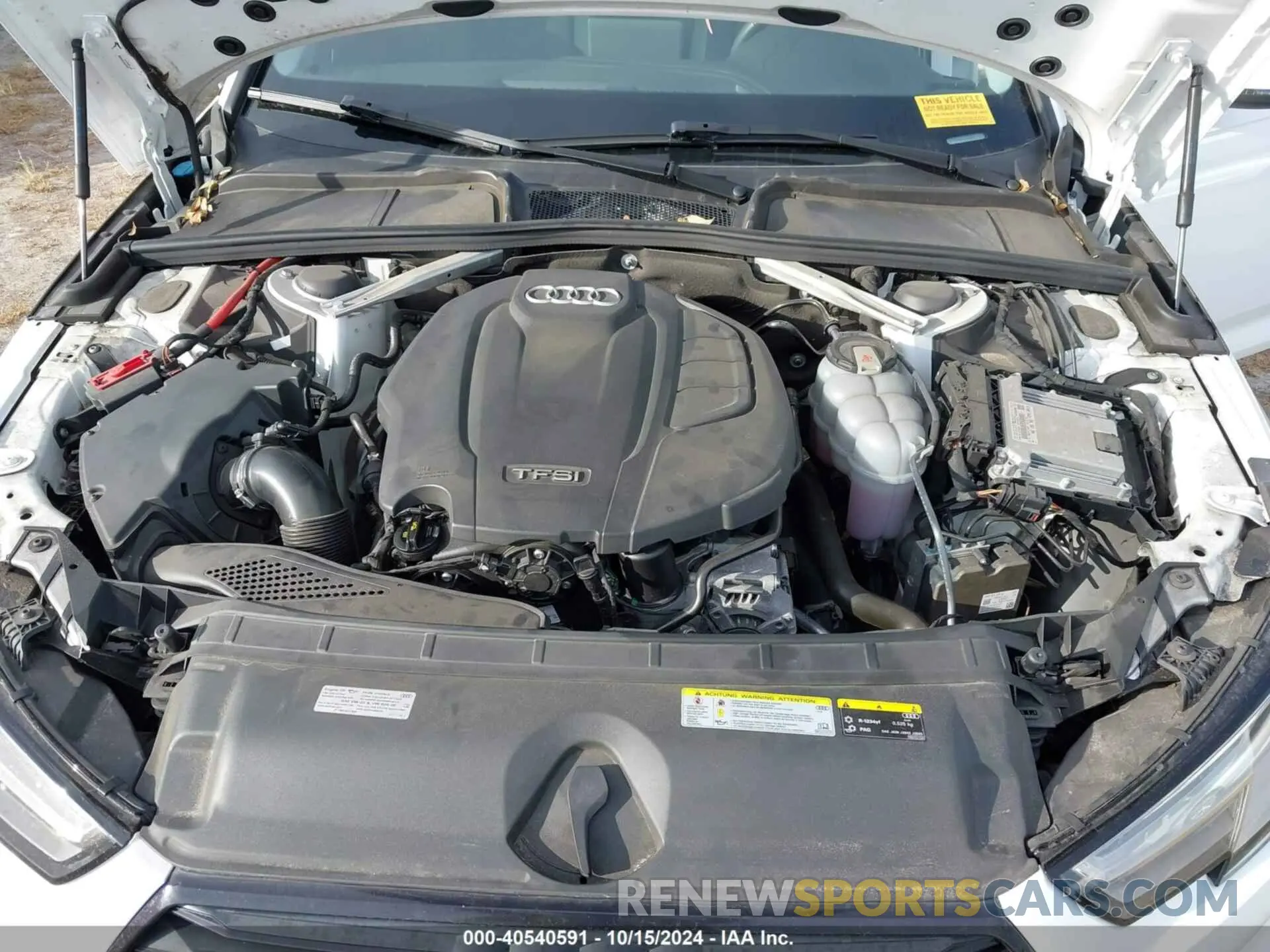10 Photograph of a damaged car WAUGMAF40KN021100 AUDI A4 2019