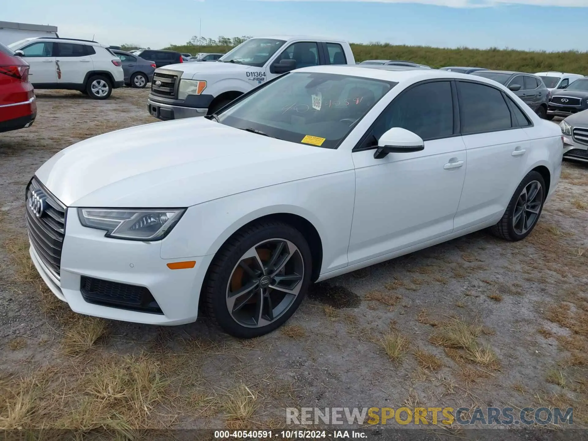 2 Photograph of a damaged car WAUGMAF40KN021100 AUDI A4 2019
