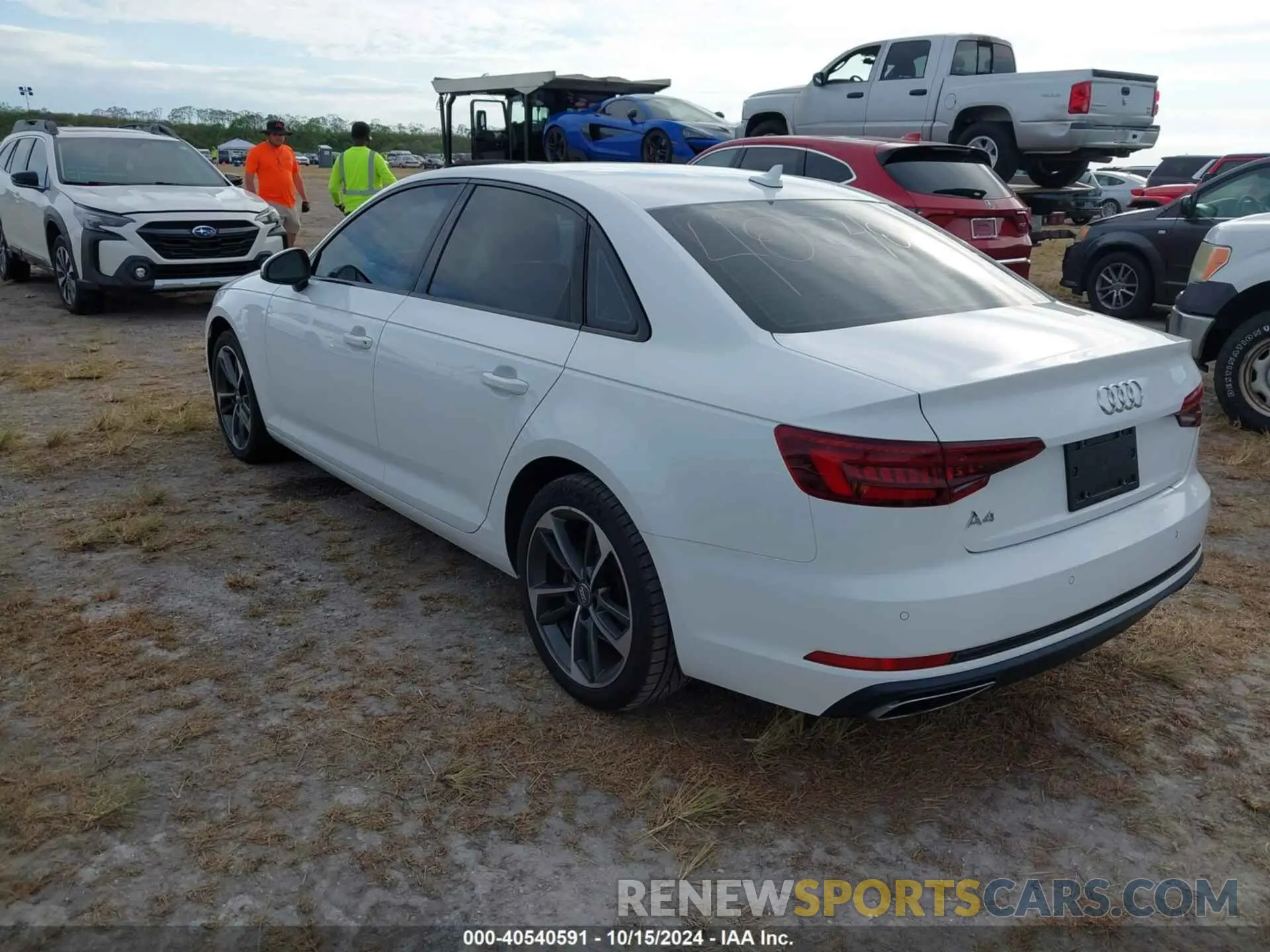 3 Photograph of a damaged car WAUGMAF40KN021100 AUDI A4 2019