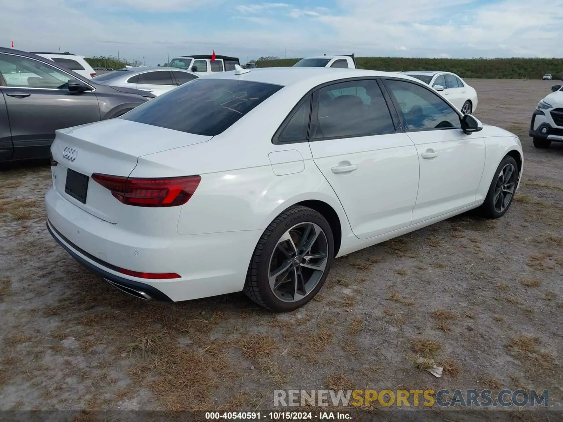 4 Photograph of a damaged car WAUGMAF40KN021100 AUDI A4 2019