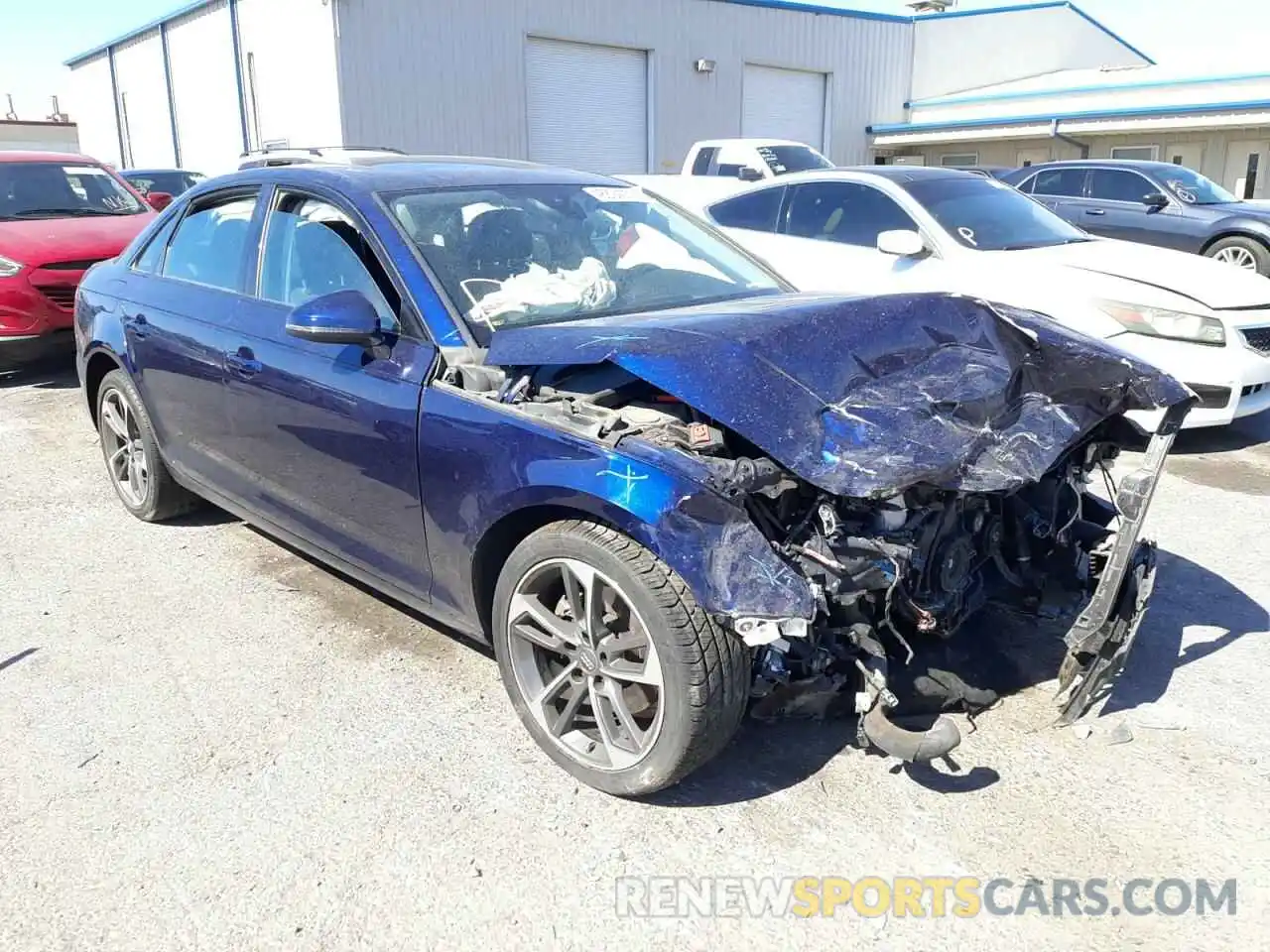 1 Photograph of a damaged car WAUGMAF41KA073018 AUDI A4 2019