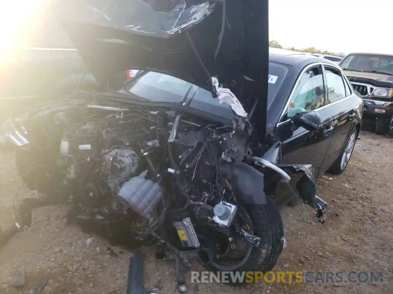 2 Photograph of a damaged car WAUGMAF41KA077425 AUDI A4 2019