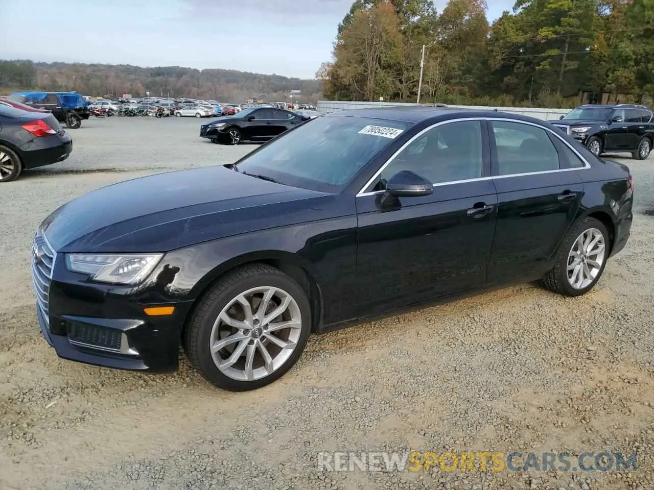 1 Photograph of a damaged car WAUGMAF41KN005438 AUDI A4 2019