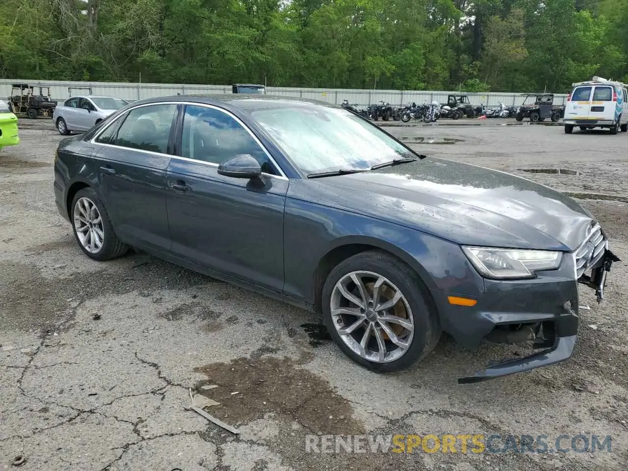 4 Photograph of a damaged car WAUGMAF41KN006122 AUDI A4 2019