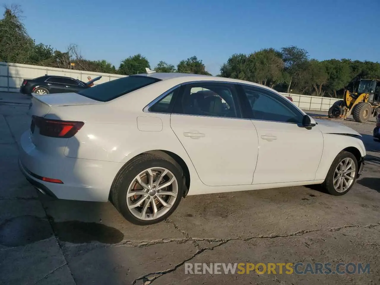 3 Photograph of a damaged car WAUGMAF41KN007643 AUDI A4 2019