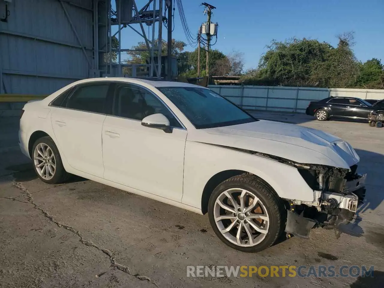 4 Photograph of a damaged car WAUGMAF41KN007643 AUDI A4 2019