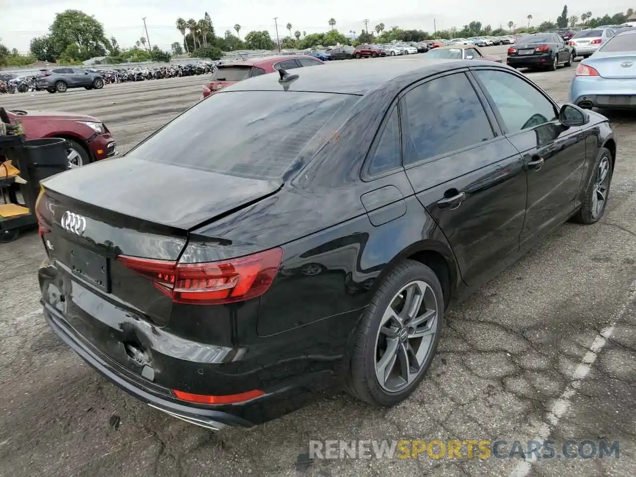 4 Photograph of a damaged car WAUGMAF41KN012180 AUDI A4 2019