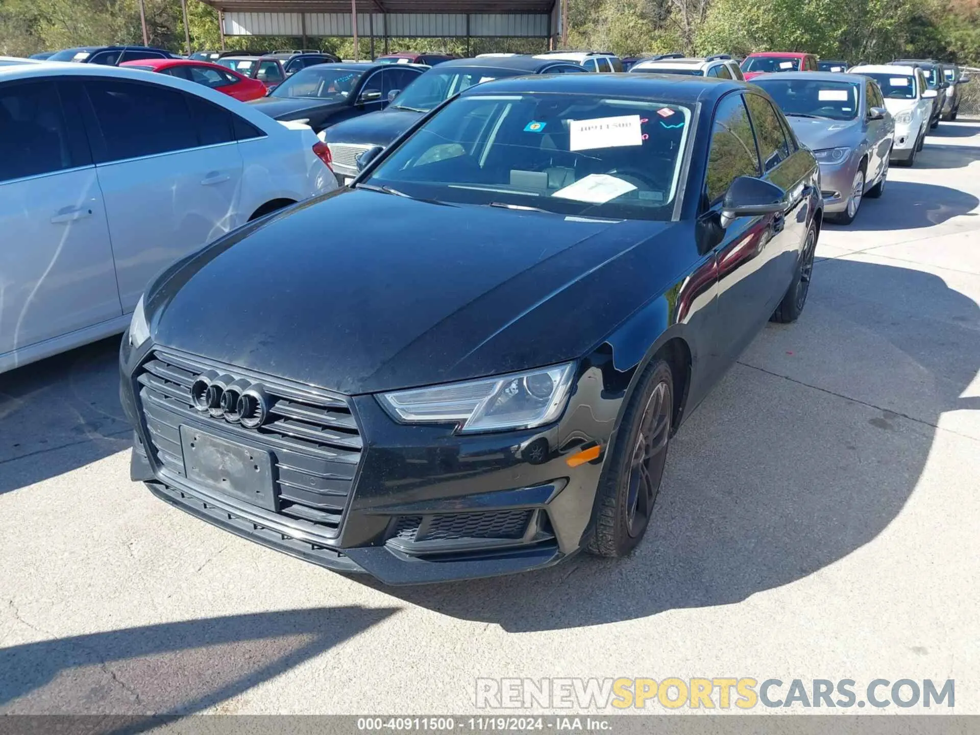 2 Photograph of a damaged car WAUGMAF41KN017833 AUDI A4 2019