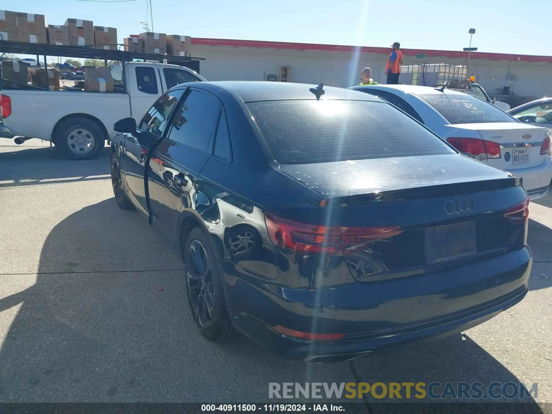 3 Photograph of a damaged car WAUGMAF41KN017833 AUDI A4 2019